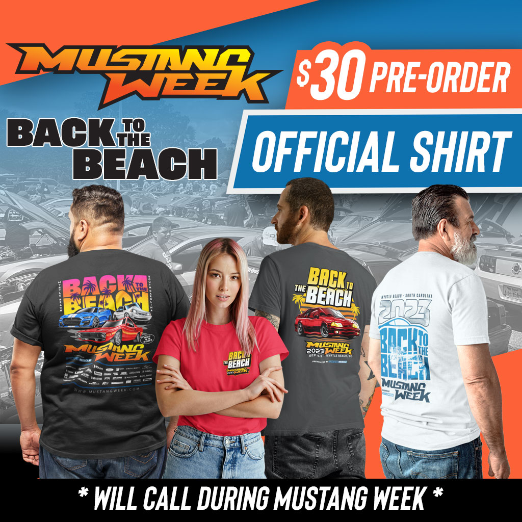 Shirt Pre-Order - Mustang Week